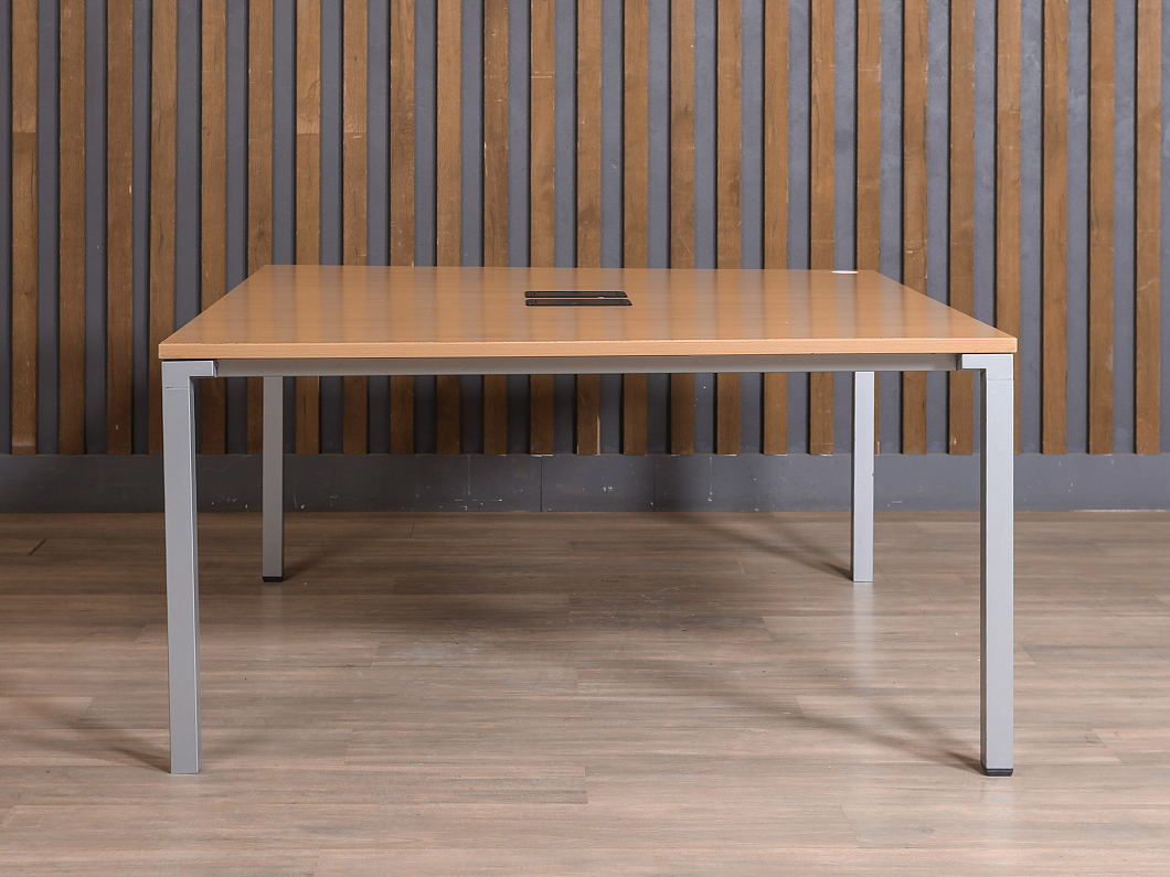 Стол для переговоров Steelcase ДСП Орех США (СДПОР1-280723)