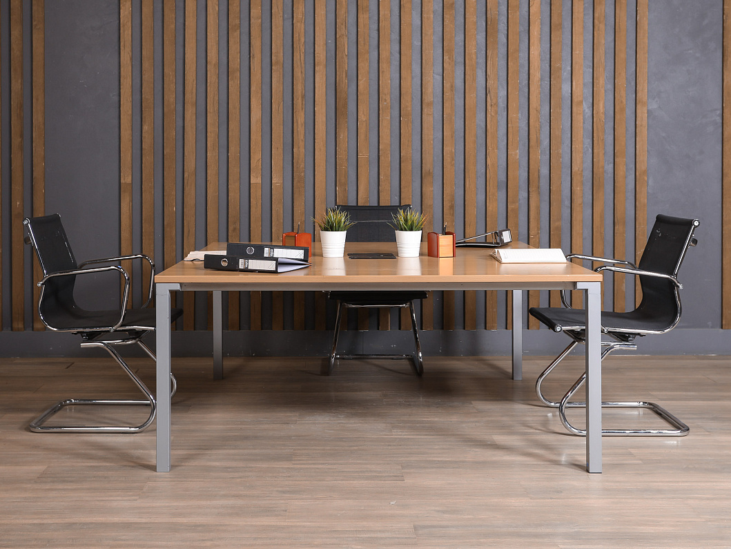 Стол для переговоров Steelcase Finishes ДСП Орех США (СДПОР-280723)