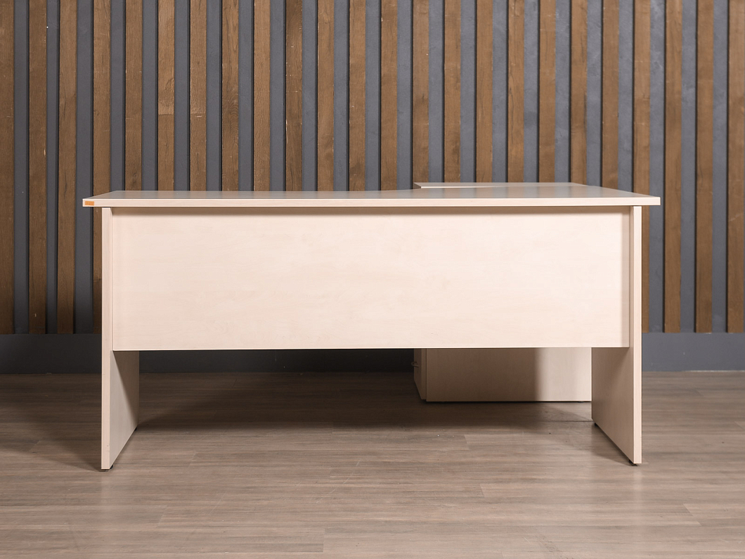 Стол с тумбой ЛДСП Бук (СПЭТБК-171025)