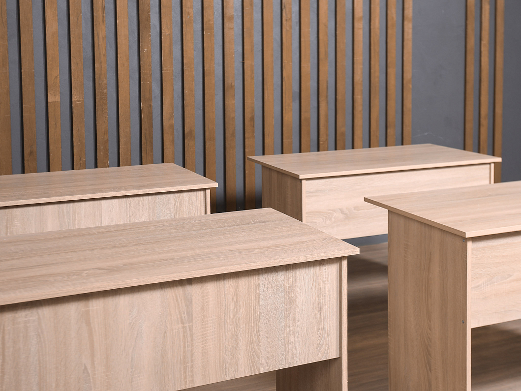 Стол прямоугольный ЛДСП Дуб сонома (СПНДС2-171225)