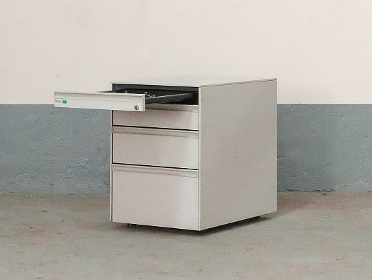 Тумба подкатная Bene ЛДСП Серый Австрия