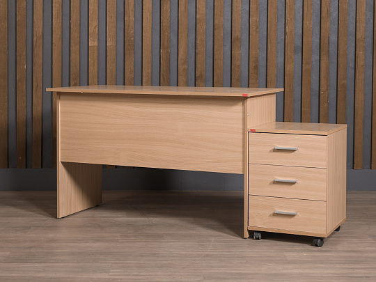 Стол с тумбой ЛДСП Бук