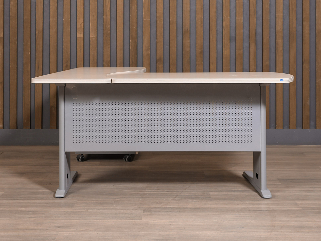 Стол с тумбой Berlin ЛДСП Дуб Россия (СПДМБ2-271225)