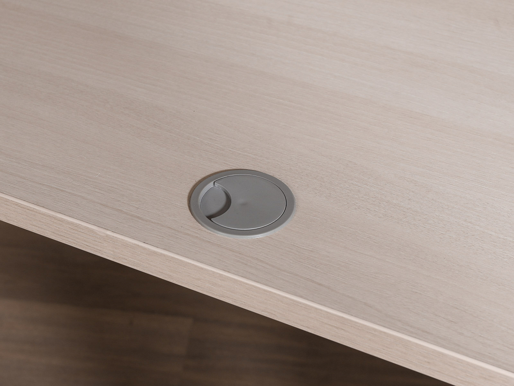 Стол с тумбой ЛДСП Бук (СТПБК-300825)