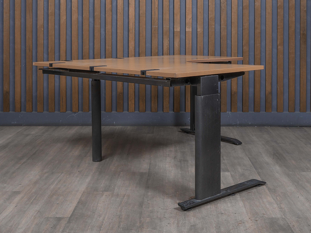 Стол угловой Steelcase ЛДСП Ольха США (СЭОХ-161224)