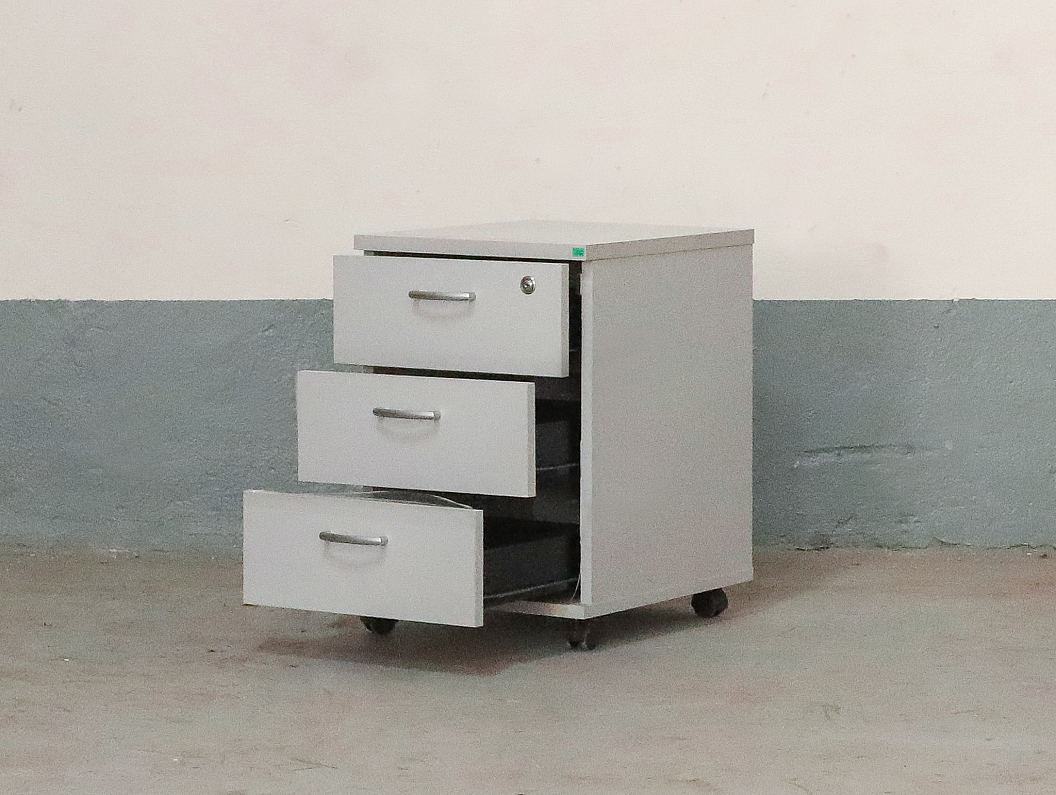 Тумба подкатная ЛДСП Серый (ТВСР4-170326)