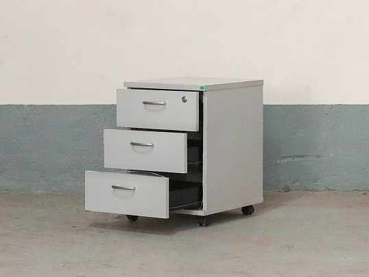 Тумба подкатная ЛДСП Серый