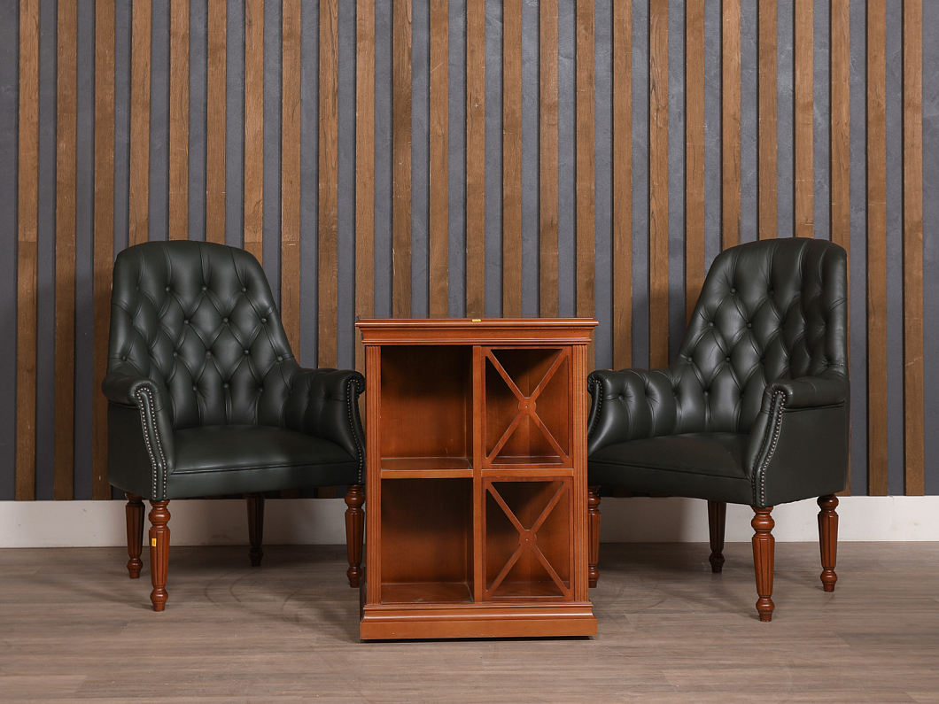 Кресло Art & Moble Кожа Зелёный Италия (ММКЗЛ-090725)