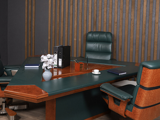 Стол для переговоров R.A. Mobili Sirio Шпон Радика Италия