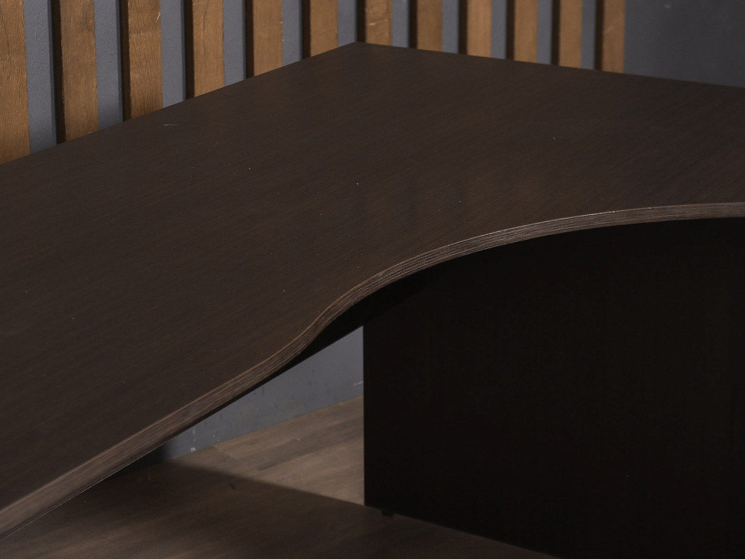 Стол с тумбой ЛДСП Венге (СЭТВГ-311025)