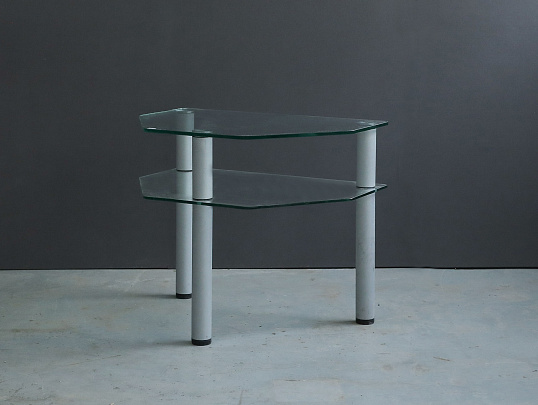 Журнальный столик Стекло Серый
