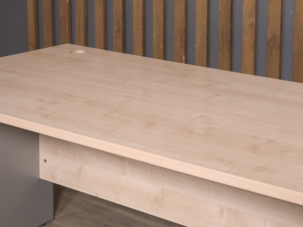 Стол прямоугольный ЛДСП Бук (СПБК3-141125)