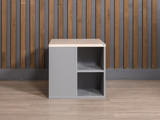 Тумба под оргтехнику Офис-Директ Berlin ЛДСП Дуб Россия