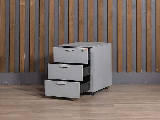 Тумба подкатная Металл Серый