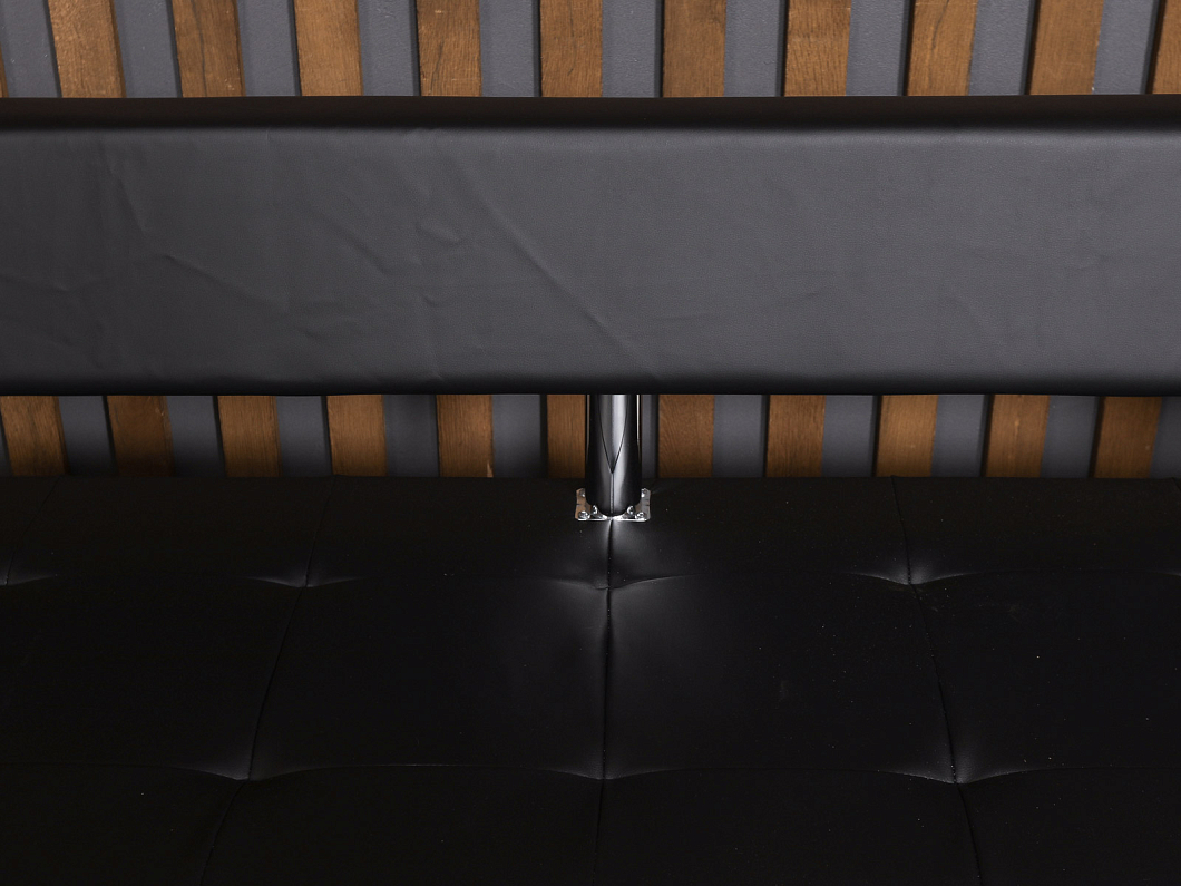 Диван САНТЬЯГО Искусственная кожа Чёрный Россия (ДЭЧ2-СНТГ)