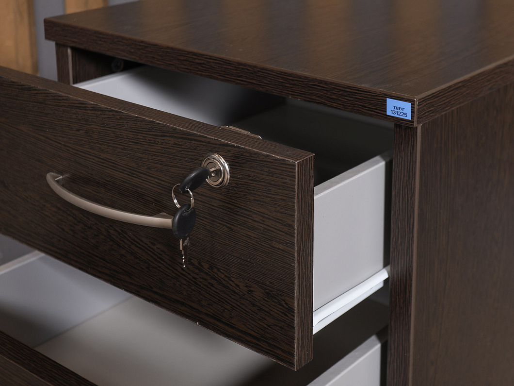 Тумба подкатная ЛДСП Венге (ТВВГ-131225)