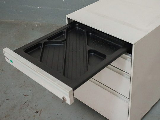 Тумба подкатная Bene ЛДСП Серый Австрия