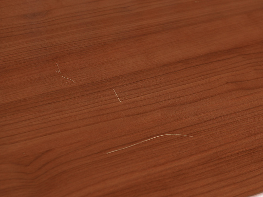 Тумба под оргтехнику ЛДСП Вишня