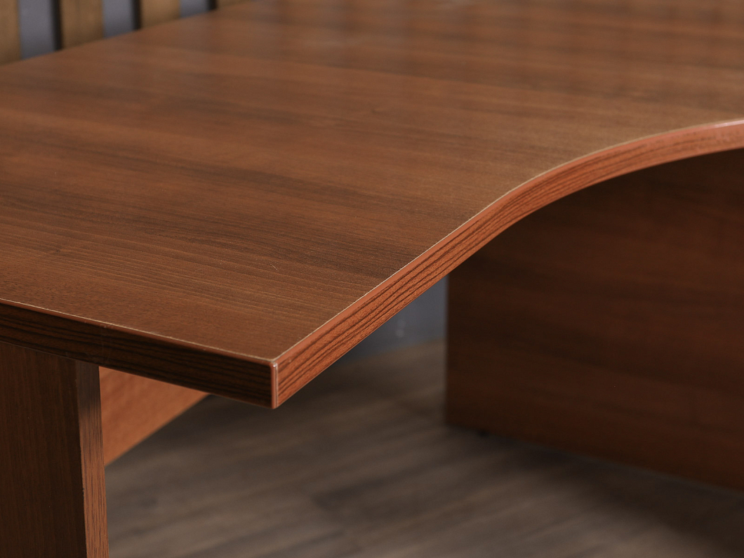 Стол угловой ЛДСП Вишня (СПЭВШ1-211025)