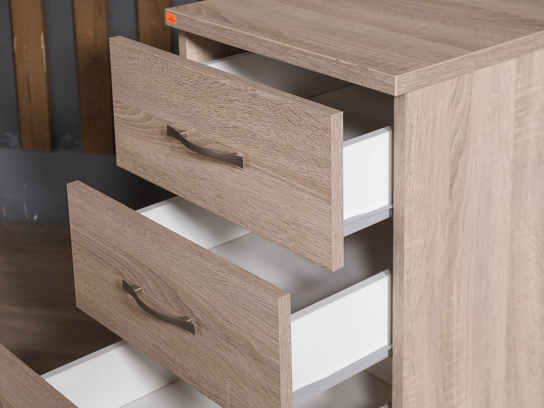 Тумба подкатная ЛДСП Дуб (ТВД-261025) Тумба подкатная ЛДСП Дуб (ТВД-261025)