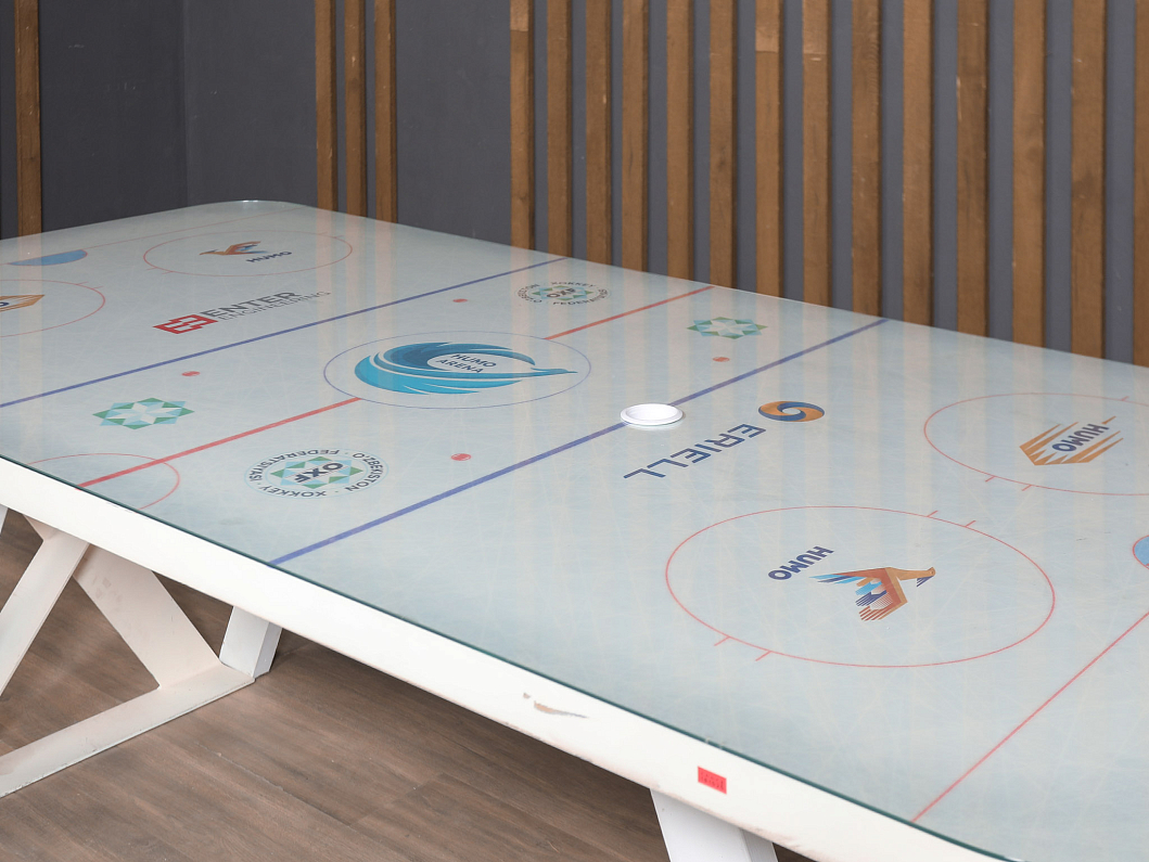 Стол для переговоров МДФ Серый (СПОСР-181025)