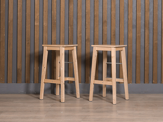 Стул барный IKEA Дерево Жёлтый Польша