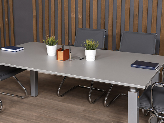 Стол для переговоров ЛДСП Серый