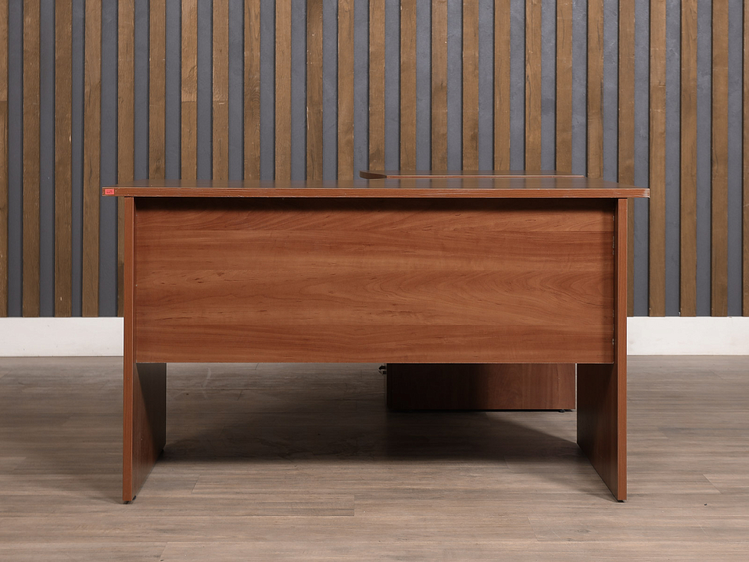 Стол с тумбой ЛДСП Вишня (СТЭВШ-150825)