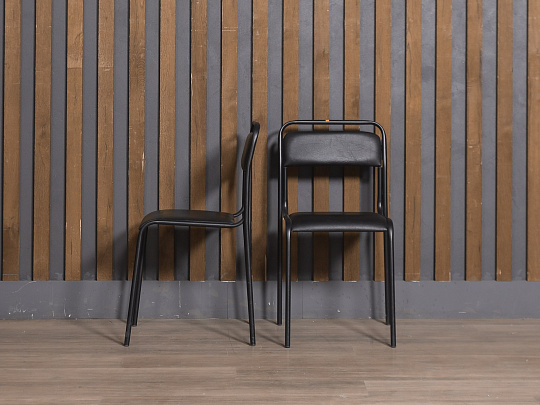 Офисный стул Искусственная кожа Чёрный