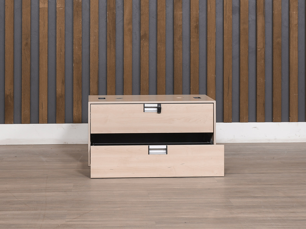 Полка навесная Steelcase ЛДСП Дуб США (ТНД-260325)