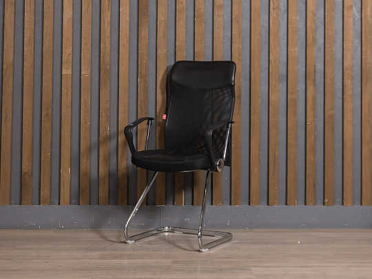 Конференц-кресло ДЭФО Сетка Чёрный