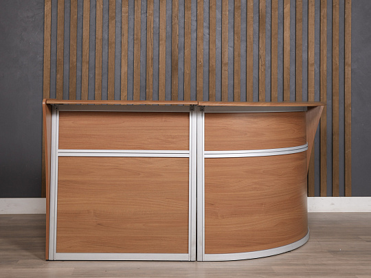 Ресепшн Технофорвард МДФ Орех Россия