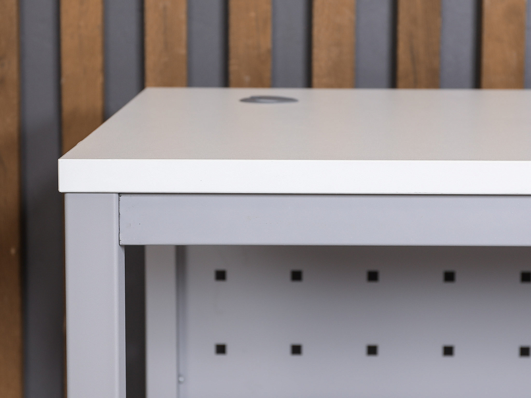 Стол прямоугольный ЛДСП Белый (СПБ1-180226)