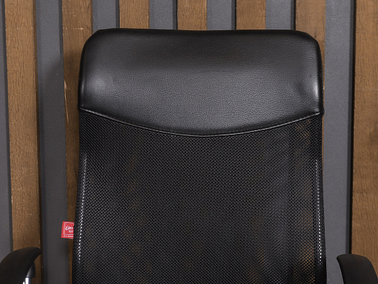 Конференц-кресло ДЭФО Сетка Чёрный