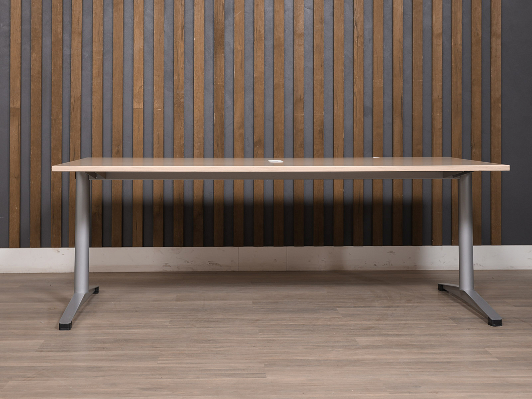 Стол для переговоров Steelcase ЛДСП Бук Германия (СДПБК1-260325)