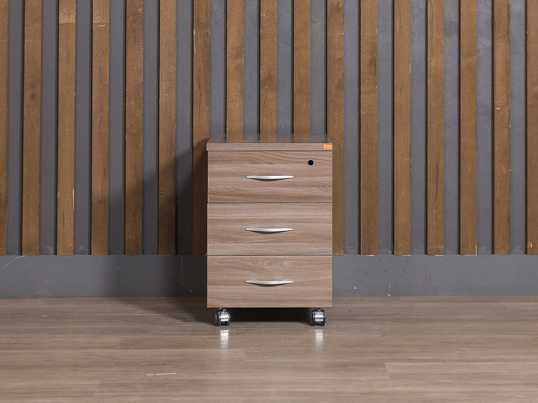 Тумба подкатная ЛДСП Ясень шимо (ТВЯШ-161025)