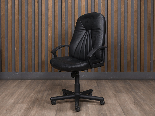 Офисное кресло Искусственная кожа Чёрный Россия