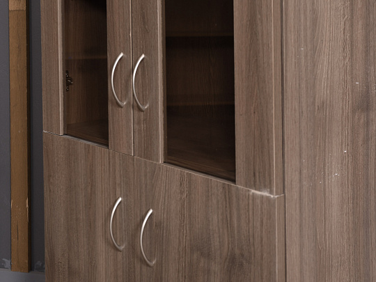 Шкаф для документов ЛДСП Ясень шимо