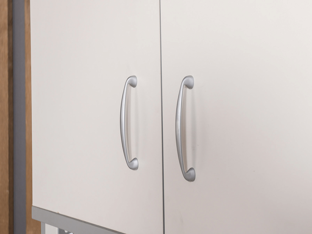 Шкаф для документов ЛДСП Серый (ШДСР-201125)