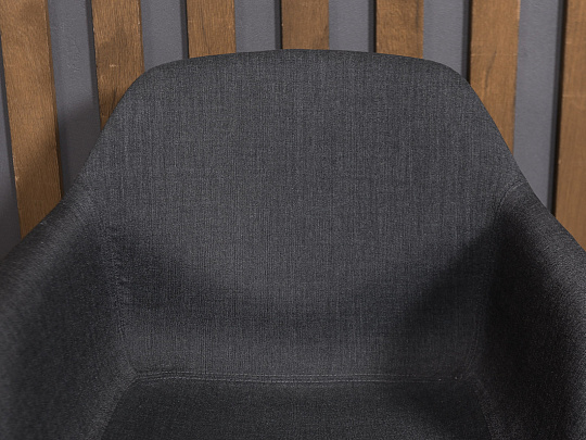 Офисный стул Ткань Чёрный