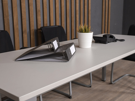 Стол для переговоров Steelcase Tenaro ЛДСП Серый США