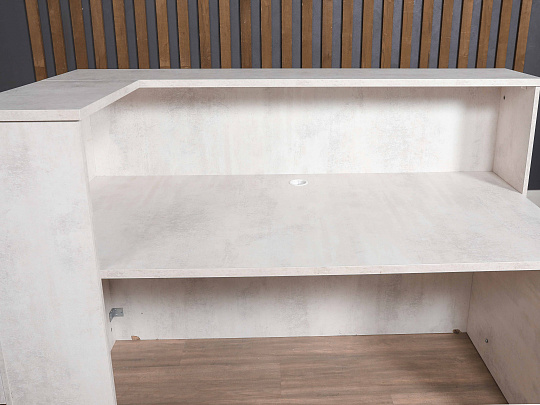 Ресепшн ЛДСП Белый