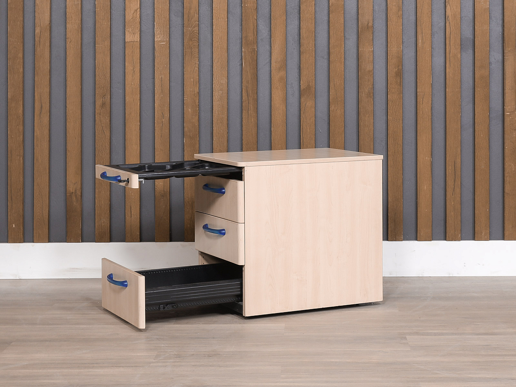 Тумба подкатная Steelcase ЛДСП Бук США (ТВБК-260325)