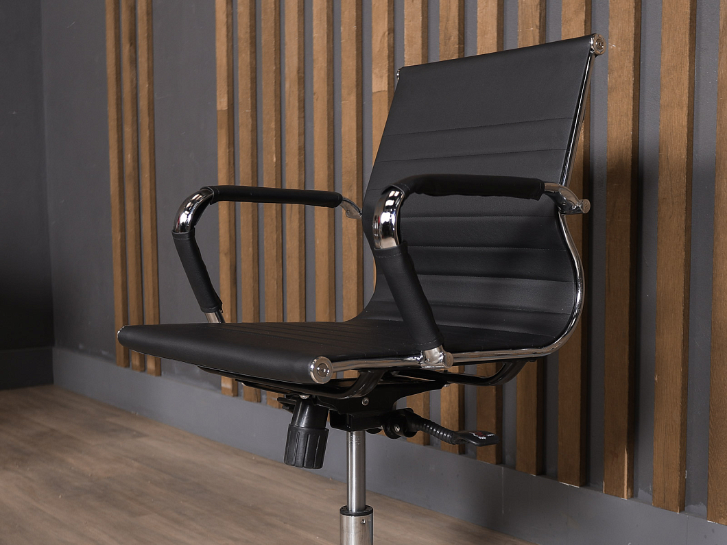 Офисное кресло COLLEGE CLG-621-B Искусственная кожа Чёрный Китай (КПЭЧ-081025)