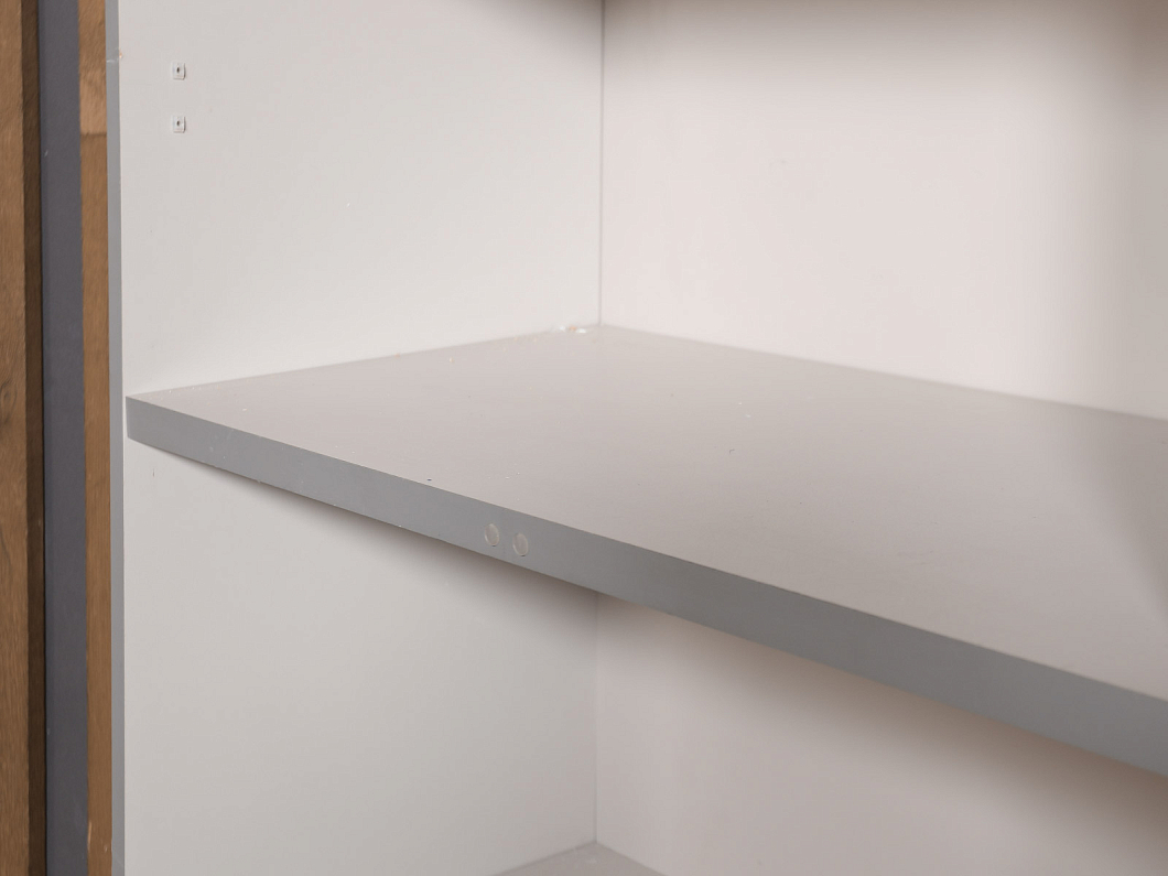 Шкаф для документов ЛДСП Серый (ШДСР-201125)