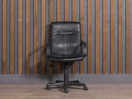 Кресло руководителя Helmi Искусственная кожа Чёрный