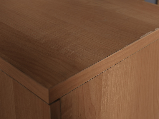 Тумба под оргтехнику ЛДСП Ольха