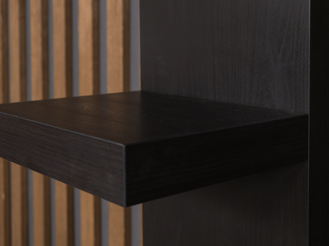 Шкаф-стеллаж для документов ЛДСП Венге (ШДСВГ-110825)