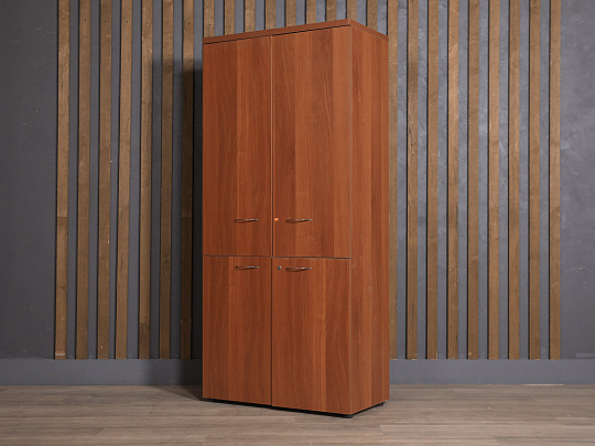 Шкаф для документов ЛДСП Вишня