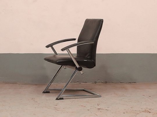 Конференц-кресло GRAMMER office Tiger Кожа Чёрный Германия